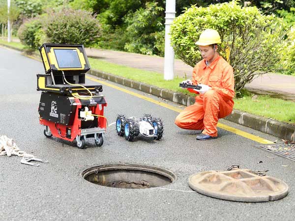 志仲镇管道机器人检测